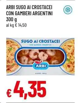 Famila ARBI Sugo ai Crostacei con Gamberi Argentini offerta