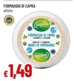 Famila Formaggio di capra offerta
