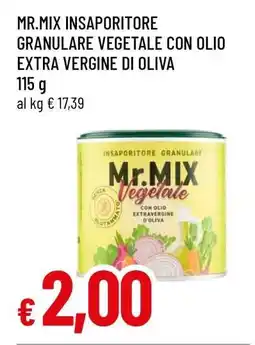 Famila MR.MIX INSAPORITORE GRANULARE VEGETALE CON OLIO EXTRA VERGINE DI OLIVA offerta
