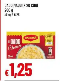 Famila DADO MAGGI X 20 CUBI offerta