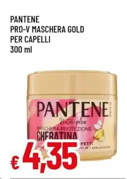 Famila PANTENE PRO-V MASCHERA GOLD PER CAPELLI offerta