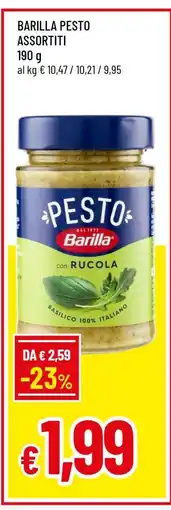 Famila BARILLA PESTO ASSORTITI offerta