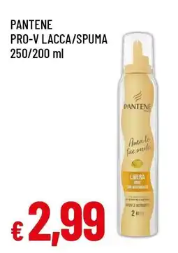Famila PANTENE PRO-V LACCA/SPUMA offerta