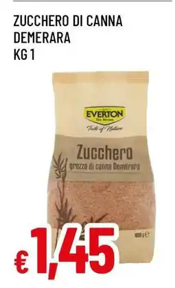 Famila ZUCCHERO DI CANNA DEMERARA offerta