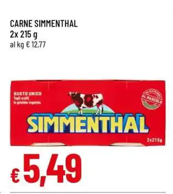 Famila CARNE SIMMENTHAL offerta