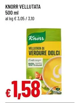 Famila KNORR VELLUTATA offerta