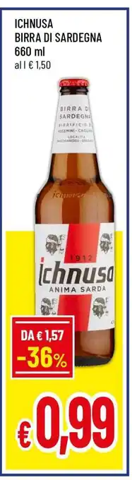 Famila ICHNUSA BIRRA DI SARDEGNA offerta