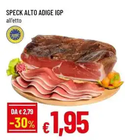 Famila Speck Alto Adige IGP offerta