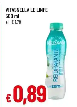Famila Vitasnella Le Linfe offerta