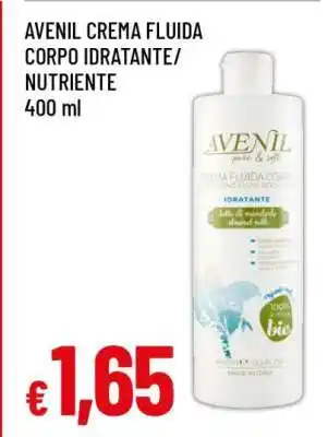 Famila AVENIL CREMA FLUIDA CORPO IDRATANTE/NUTRIENTE offerta