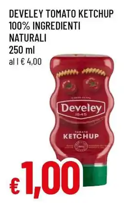 Famila DEVELEY tomato ketchup offerta