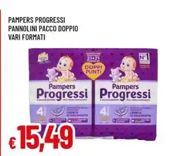 Famila Pampers Progressi Pannolini Pacco Doppio offerta