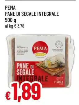 Famila PEMA Pane di Segale Integrale offerta