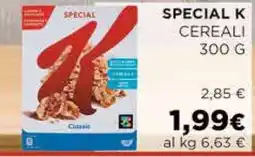Coop SPECIAL K CEREALI 300 G offerta