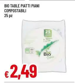 Famila Bio Table Piatti Piani Compostabili offerta