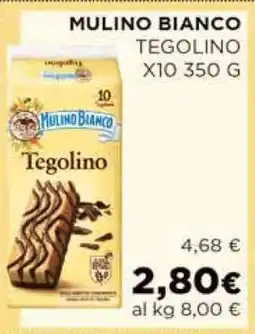 Coop MULINO BIANCO TEGOLINO offerta