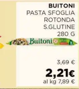 Coop BUITONI PASTA SFOGLIA ROTONDA S.GLUTINE 280 G offerta