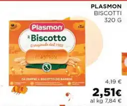 Coop PLASMON BISCOTTI 320 g offerta