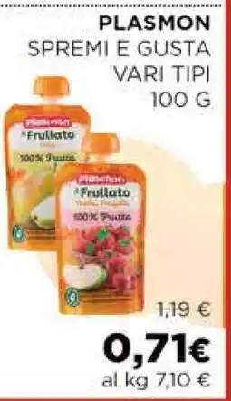 Coop Plasmon Spremi e Gusta offerta