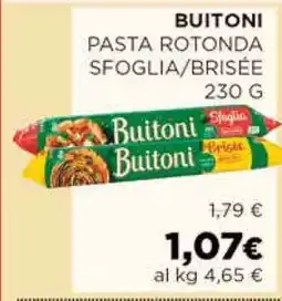 Coop BUITONI PASTA ROTONDA SFOGLIA/BRISÉE 230 G offerta