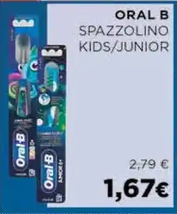 Coop ORAL B SPAZZOLINO KIDS/JUNIOR offerta