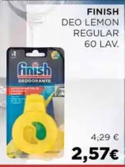 Coop FINISH DEO LEMON REGULAR 60 LAV offerta