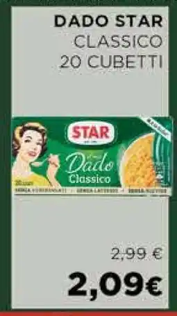 Coop DADO STAR CLASSICO 20 CUBETTI offerta