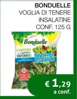 Coop BONDUELLE VOGLIA DI TENERE INSALATINE offerta