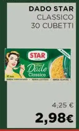 Coop DADO STAR CLASSICO 30 CUBETTI offerta