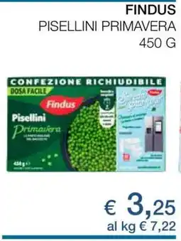 Coop Findus Pisellini Primavera offerta