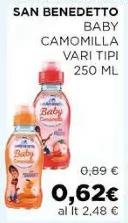 Coop SAN BENEDETTO BABY CAMOMILLA offerta