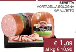 Coop BERETTA MORTADELLA BOLOGNA IGP ALL’ETTO offerta