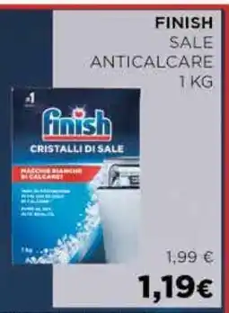 Coop FINISH SALE ANTICALCARE 1 KG offerta