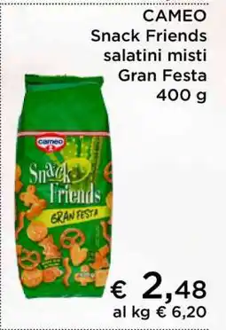 Coop CAMEO Snack Friends salatini misti Gran Festa offerta