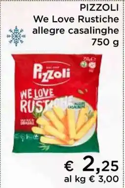 Coop PIZZOLI We Love Rustiche allegre casalinghe offerta