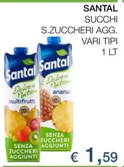 Coop SANTÀL Succhi offerta