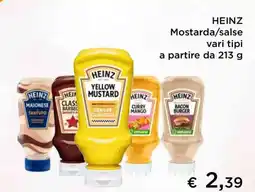 Coop HEINZ Mostarda/salse offerta