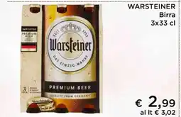 Coop WARSTEINER offerta