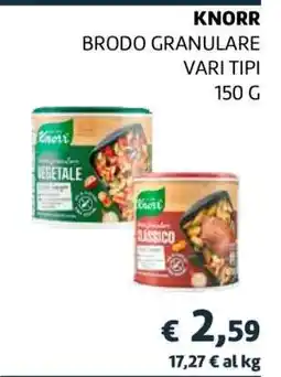 Coop KNORR Brodo granulare offerta