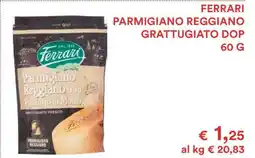 Coop FERRARI PARMIGIANO REGGIANO GRATTUGIATO DOP 60 G offerta