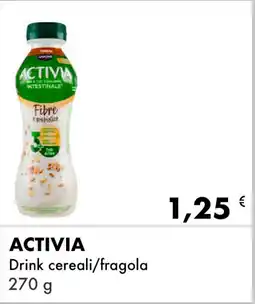 Iper Tosano ACTIVIA Drink cereali/fragola offerta