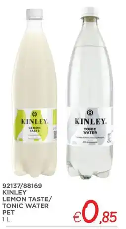 Zona Kinley lemon taste/ tonic water pet offerta