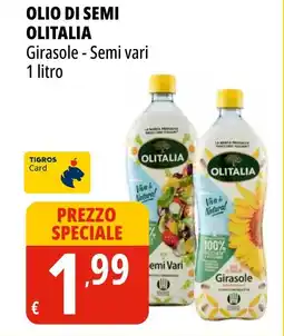 Tigros Olio di semi OLITALIA offerta