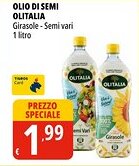 Tigros Olio di semi OLITALIA offerta