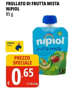 Tigros Frullato di frutta mista NIPIOL offerta