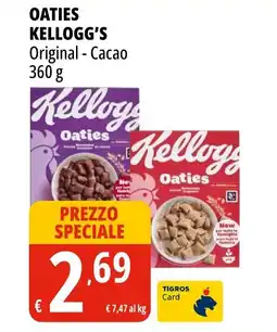 Tigros OATIES KELLOGG'S Original - Cacao offerta