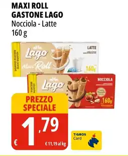Tigros Maxi roll gastone LAGO offerta
