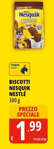 Tigros Biscotti nesquik NESTLÉ offerta