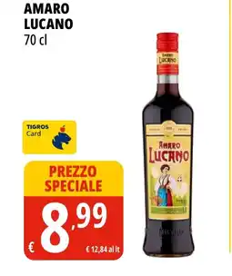 Tigros Amaro lucano offerta