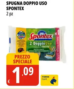 Tigros Spugna doppio uso SPONTEX offerta